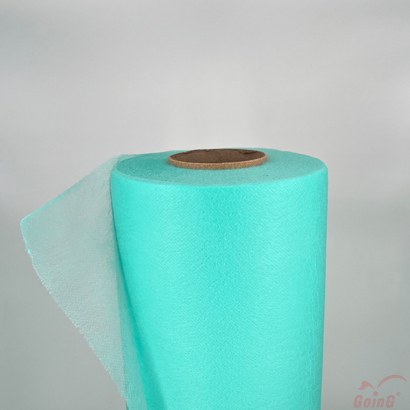 Higienic sheet roll 0.6 x 100 m Light green
